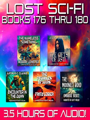 cover image of Lost Sci-Fi Books 176 thru 180